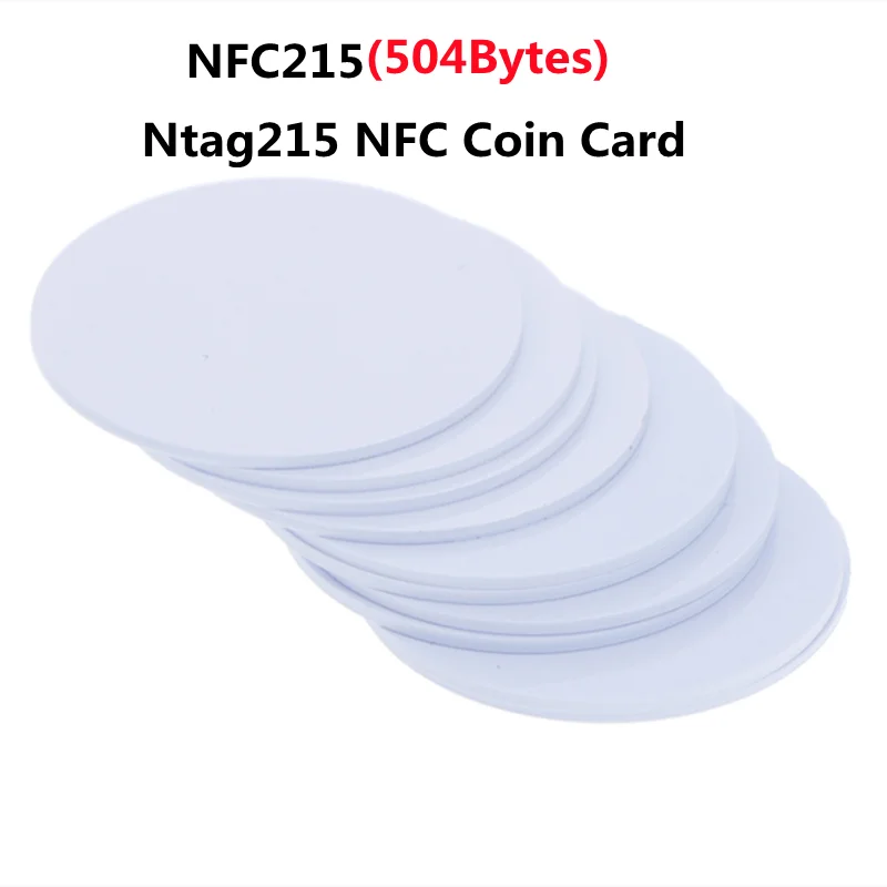 NFC  ī, TagMo Forum Type2   PVC ±, NFC ȭ ±, Ntag215, 504 Ʈ, 25mm, 10 